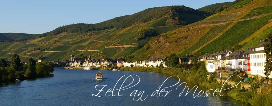 Lage der Ferienwohnung an der Mosel